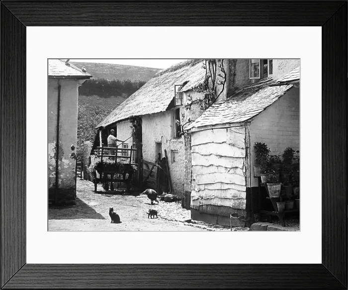 Framed Print : Combeinteignhead Victorian period Framed Print : Combeinteignhead Victorian period