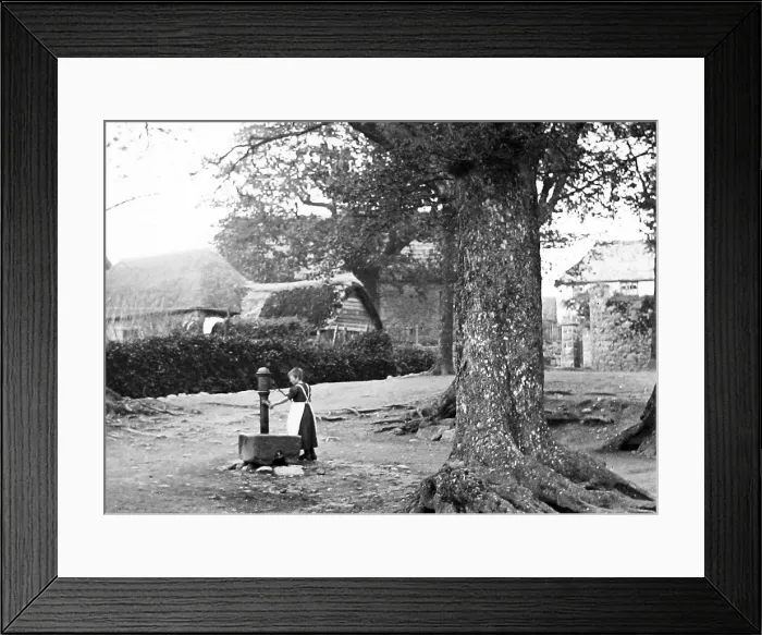 Framed Print : Manaton Victorian period Framed Print : Manaton Victorian period