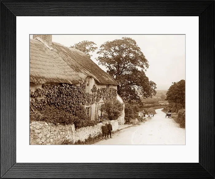 Framed Print : Blackpool Devon Victorian period Framed Print : Blackpool Devon Victorian period