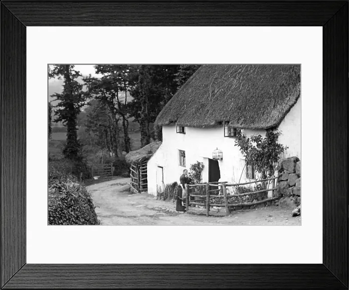 Framed Print : Lustleigh Victorian period Framed Print : Lustleigh Victorian period