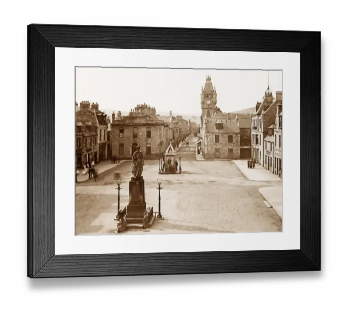 Framed Print : Huntly Victorian period Framed Print : Huntly Victorian period