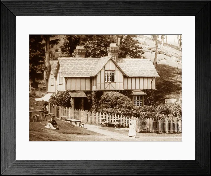 Framed Print : Beechwood Cottage, Mount Edgcumbe Park Framed Print : Beechwood Cottage, Mount Edgcumbe Park