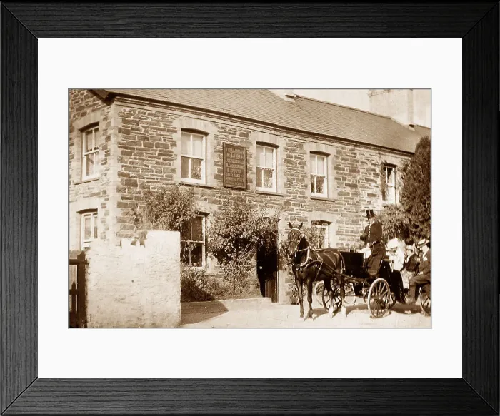 Framed Print : Aberystwyth Tyn Llidiart Victorian period Framed Print : Aberystwyth Tyn Llidiart Victorian period