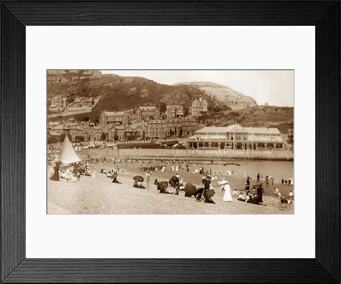 Framed Print : Llandudno Victorian period Framed Print : Llandudno Victorian period
