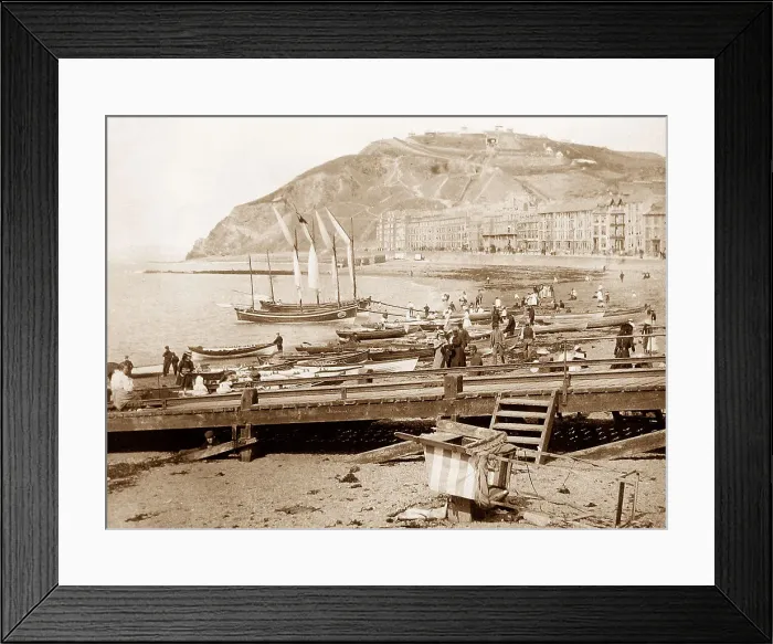 Framed Print : Aberystwyth Victorian period Framed Print : Aberystwyth Victorian period