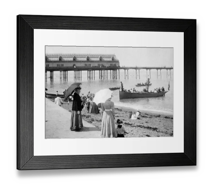 Framed Print : Aberystwyth Pier, Wales Framed Print : Aberystwyth Pier, Wales