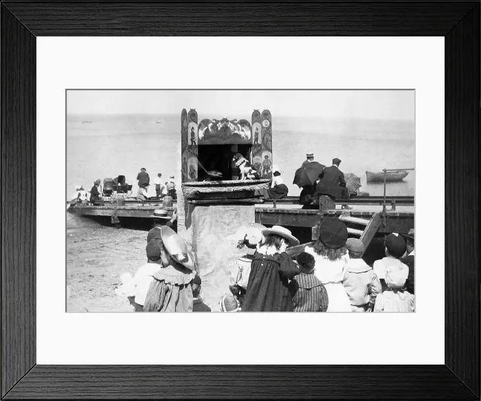 Framed Print : Punch and Judy, Aberystwyth, Wales Framed Print : Punch and Judy, Aberystwyth, Wales