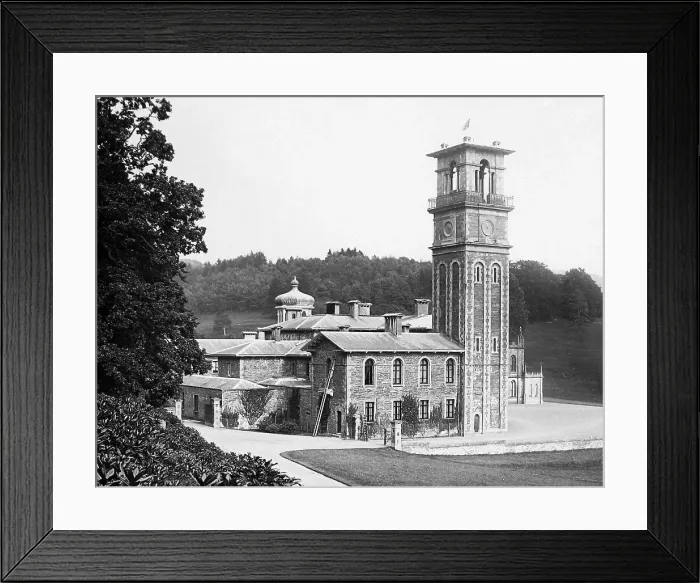 Framed Print : Hafod Hall near Aberystwyth, Wales Framed Print : Hafod Hall near Aberystwyth, Wales