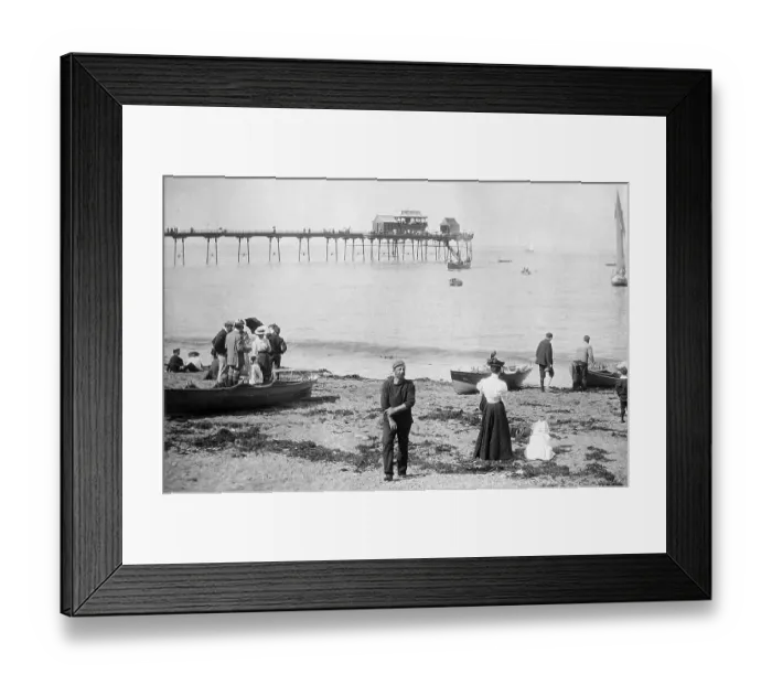 Framed Print : Aberystwyth Pier, Wales
