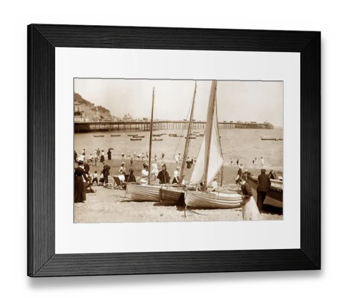 Framed Print : Llandudno Victorian period Framed Print : Llandudno Victorian period