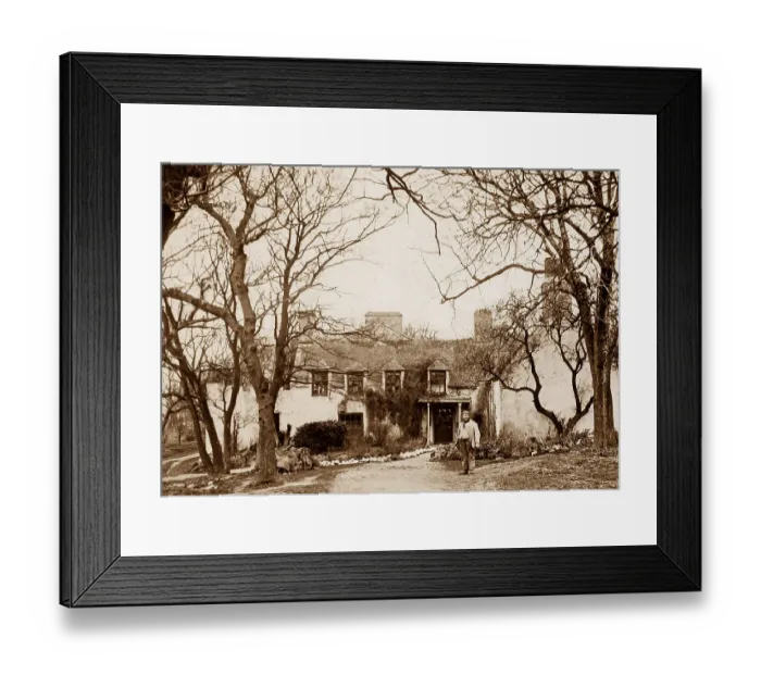 Framed Print : Rhos on Sea Rhos Abbey Farm Victorian period Framed Print : Rhos on Sea Rhos Abbey Farm Victorian period