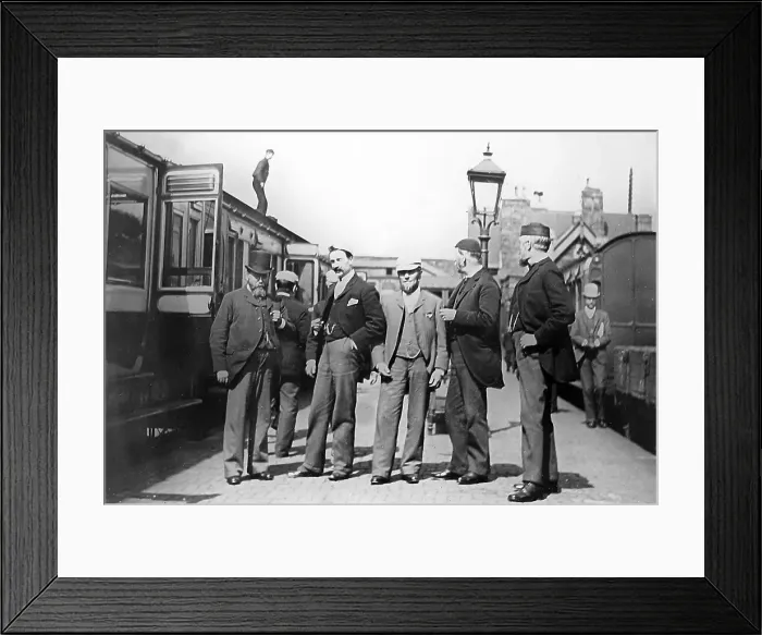 Framed Print : Pontypool Railway Station, Wales Framed Print : Pontypool Railway Station, Wales