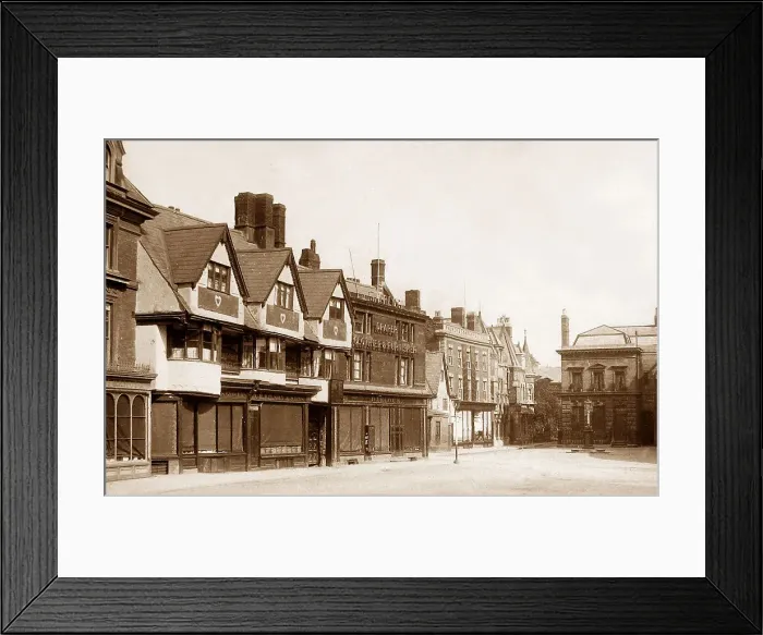Framed Print : Banbury Market Place Framed Print : Banbury Market Place