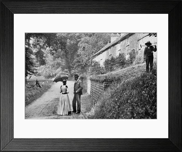 Framed Print : Castle Howard cottages Framed Print : Castle Howard cottages