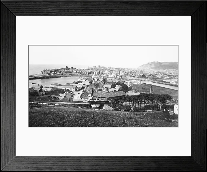 Framed Print : Panorama of Aberystwyth, Wales Framed Print : Panorama of Aberystwyth, Wales