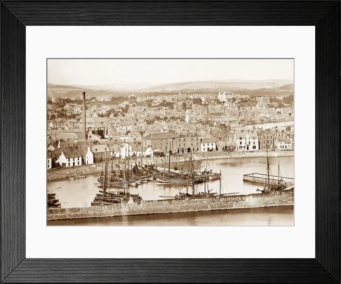 Framed Print : Stonehaven Victorian period Framed Print : Stonehaven Victorian period