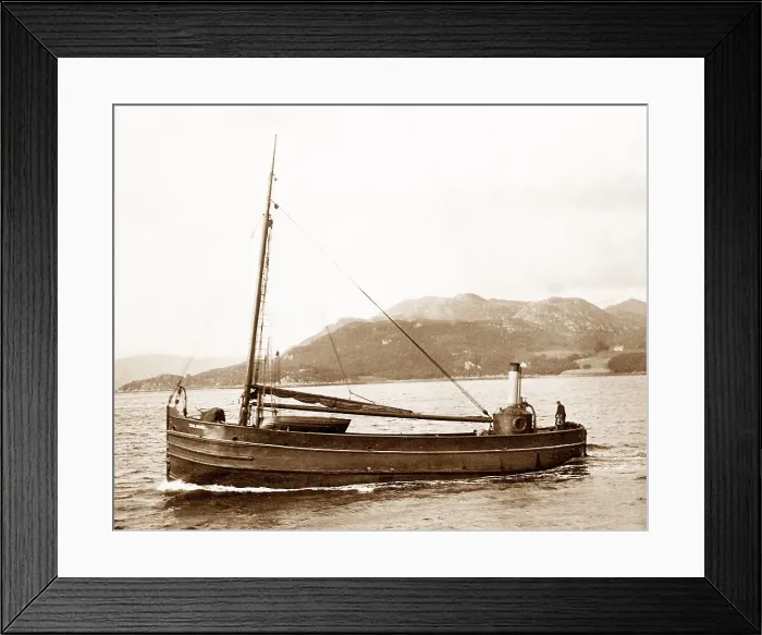 Framed Print : Clyde Puffer Framed Print : Clyde Puffer
