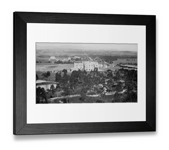 Framed Print : Aviemore from Craigellachie Victorian period Framed Print : Aviemore from Craigellachie Victorian period