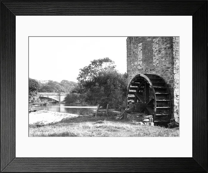 Framed Print : Ayr - Doon Mill - Victorian period Framed Print : Ayr - Doon Mill - Victorian period