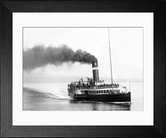Framed Print : A River Clyde paddle steamer Framed Print : A River Clyde paddle steamer