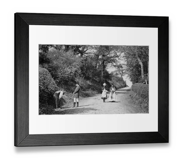 Framed Print : Styal near Wilmslow Victorian period Framed Print : Styal near Wilmslow Victorian period