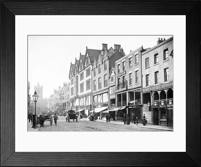 Framed Print : Chester Victorian period Framed Print : Chester Victorian period