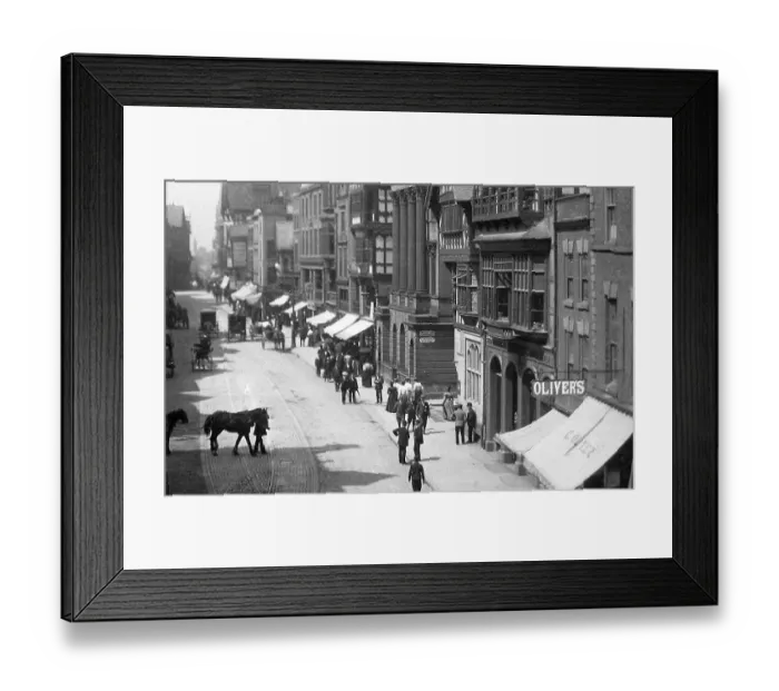 Framed Print : Chester Victorian period Framed Print : Chester Victorian period
