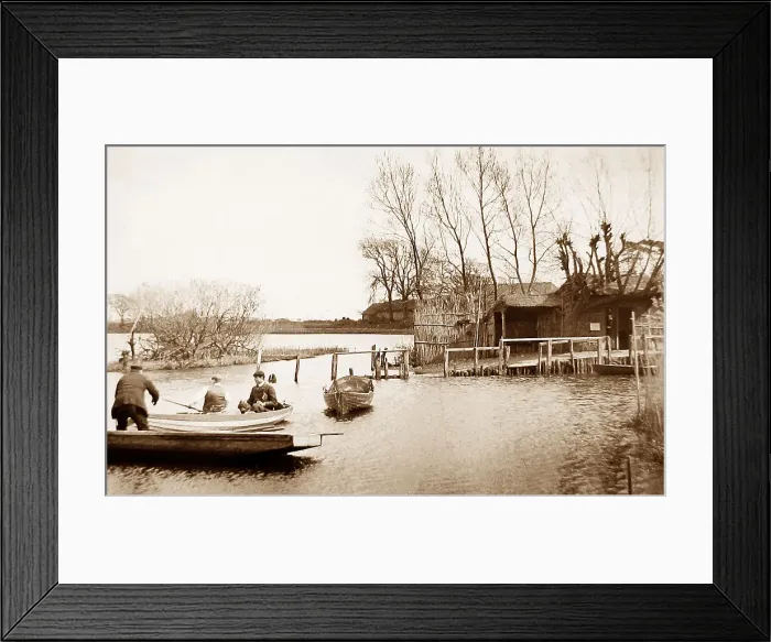 Framed Print : The Ferry, Christchurch Framed Print : The Ferry, Christchurch