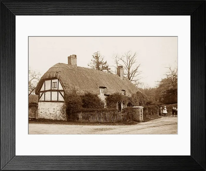 Framed Print : Brockenhurst Victorian period Framed Print : Brockenhurst Victorian period
