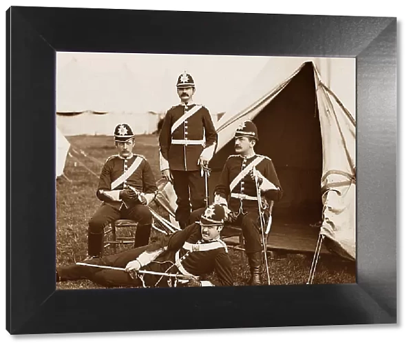 British Army Volunteers Camp at Harrogate