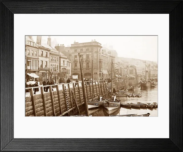 Framed Print : Whitby Victorian period Framed Print : Whitby Victorian period