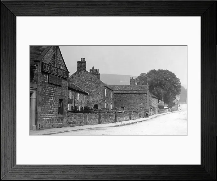 Framed Print : Hathersage Victorian period Framed Print : Hathersage Victorian period