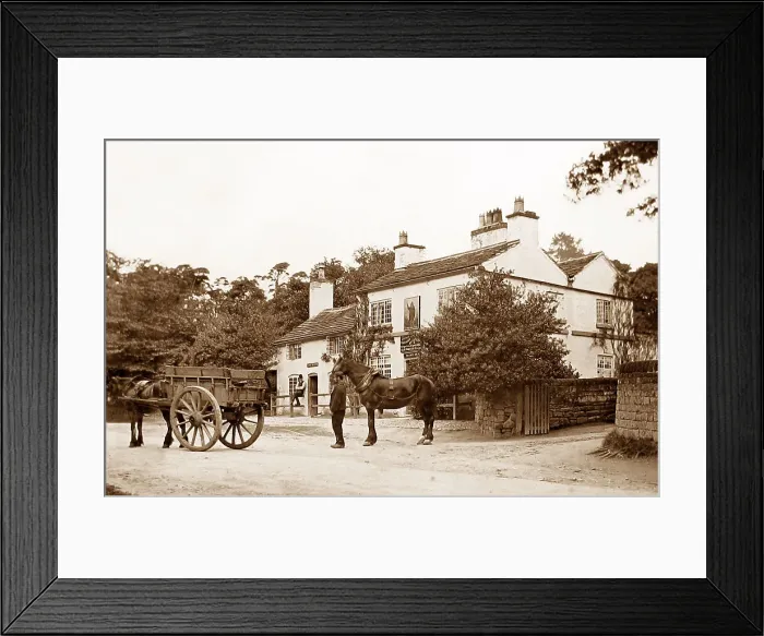 Framed Print : Nether Alderley - The Wizard - Victorian period Framed Print : Nether Alderley - The Wizard - Victorian period