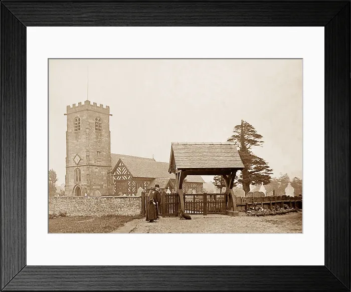 Framed Print : Peover Church Framed Print : Peover Church