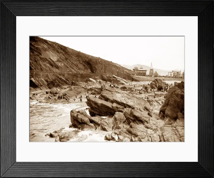 Framed Print : Wildersmouth beach, Ilfracombe Framed Print : Wildersmouth beach, Ilfracombe