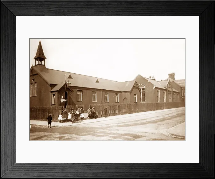 Framed Print : Lowestoft St. Andrew's School Victorian period Framed Print : Lowestoft St. Andrew's School Victorian period