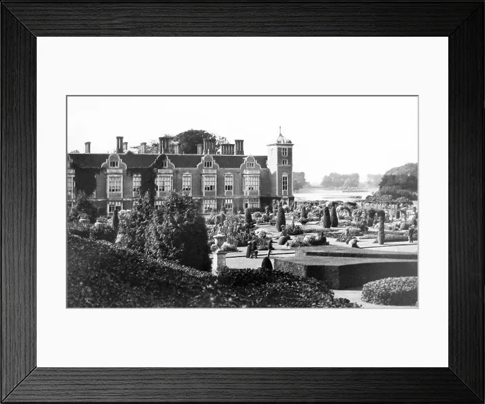 Framed Print : Blickling Hall Victorian period Framed Print : Blickling Hall Victorian period