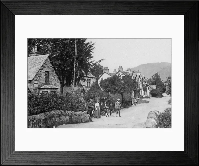 Framed Print : Lochearnhead Victorian period Framed Print : Lochearnhead Victorian period