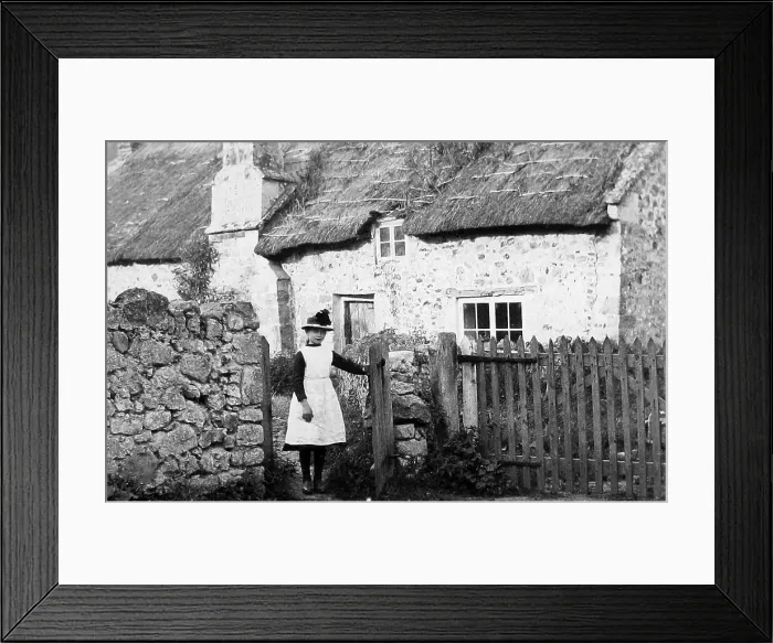 Framed Print : Branscombe probably taken in 1888 Framed Print : Branscombe probably taken in 1888