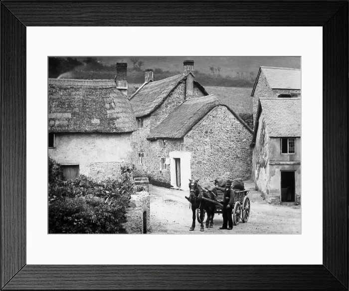 Framed Print : Branscombe probably taken in 1888 Framed Print : Branscombe probably taken in 1888