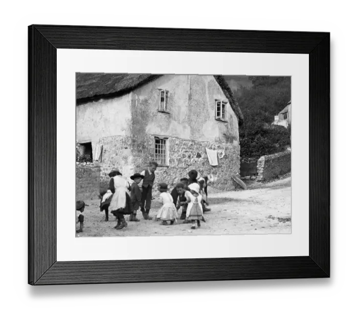Framed Print : Branscombe probably taken in 1888 Framed Print : Branscombe probably taken in 1888