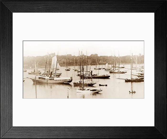 Framed Print : Newport Harbour, USA Framed Print : Newport Harbour, USA