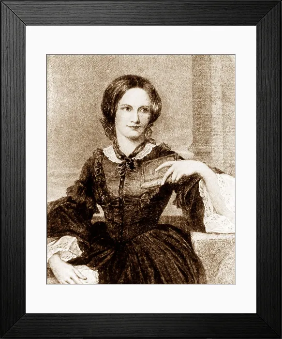 Framed Print : Charlotte Bronte