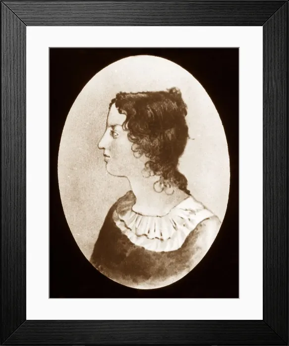 Framed Print : Emily Bronte Framed Print : Emily Bronte