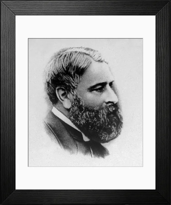 Framed Print : Arthur Bell Nicholls in 1867 Framed Print : Arthur Bell Nicholls in 1867
