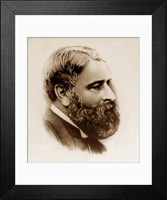 Framed Print : Arthur Bell Nicholls circa 1867 Framed Print : Arthur Bell Nicholls circa 1867