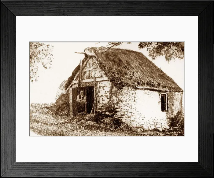 Framed Print : Illustration of Patrick Bronte birthplace Framed Print : Illustration of Patrick Bronte birthplace