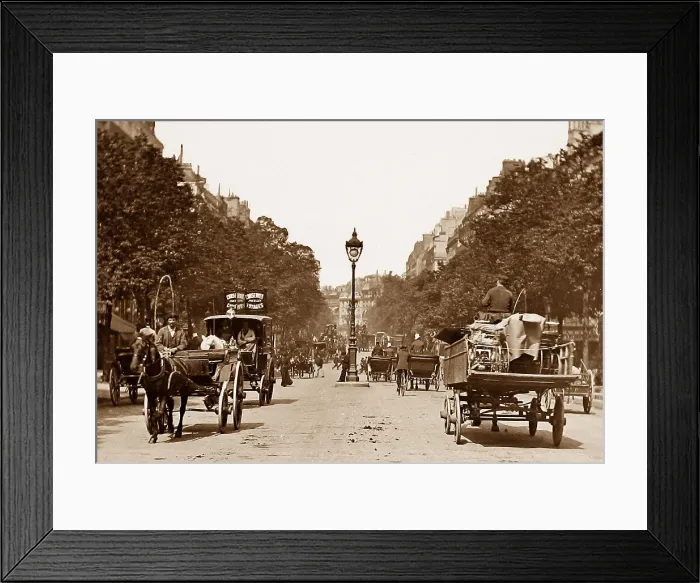 Framed Print : Paris pre-1900 Framed Print : Paris pre-1900