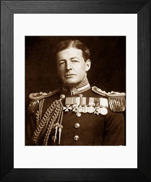 Framed Print : Sir David Beatty Admiral of the Fleet early 1900s Framed Print : Sir David Beatty Admiral of the Fleet early 1900s