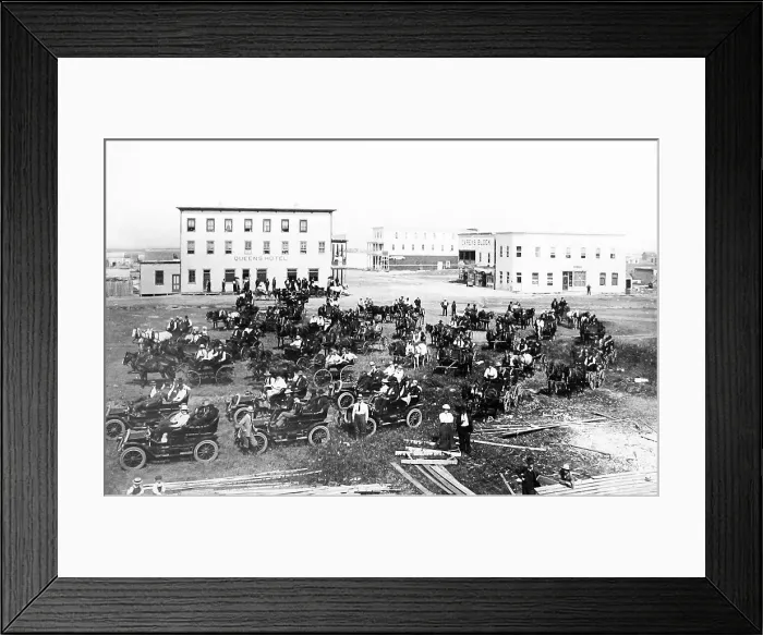 Framed Print : Canada Newfoundland land prospectors early 1900s Framed Print : Canada Newfoundland land prospectors early 1900s